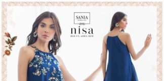 sania-maskatiya-sleeveless-long-dress-eid-2019