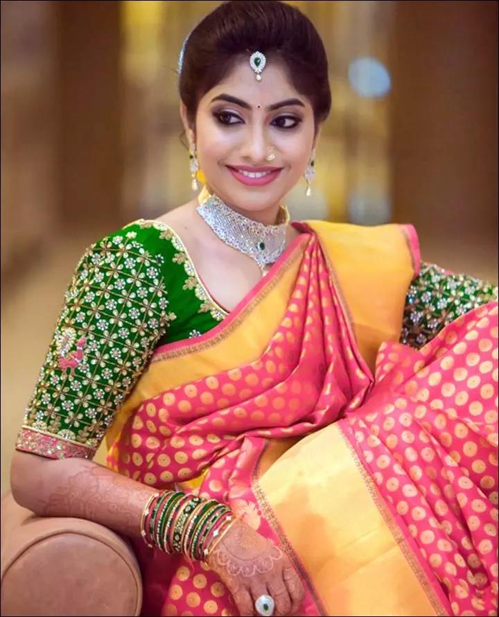 Best Pattu Blouse Designs For Silk Sarees 2020 In India Women