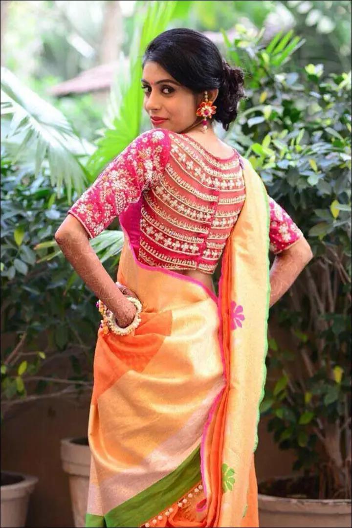 Latest Bridal Saree Blouse Patterns For Women 2020 Women Fashion