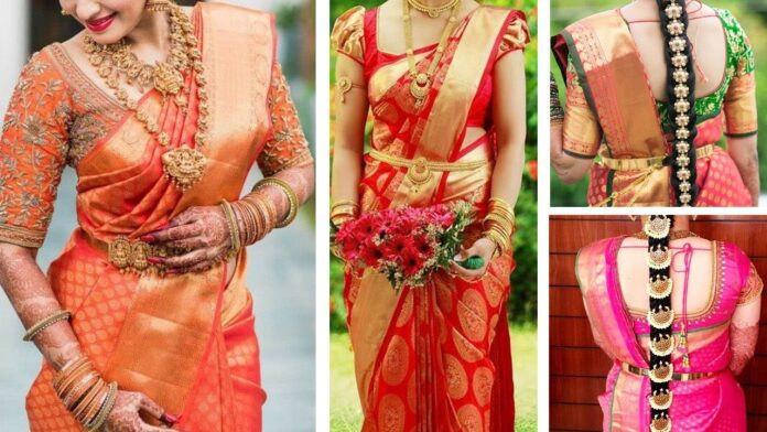 Latest Bridal Saree Blouse Patterns For Women 2020 Women Fashion