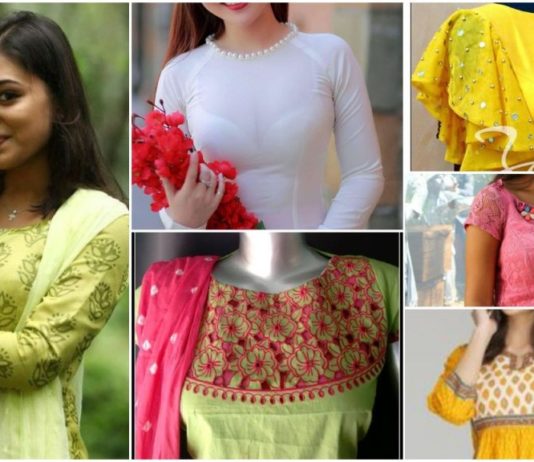 New stylish kurti neck designs for women