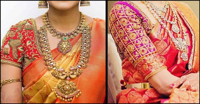 25 Stylish Blouse Designs Pattern For Silk Saree 2020 Women
