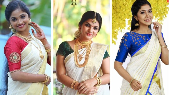 Stylish Kerala Saree Blouse Designs 2020 For Women Women Fashion