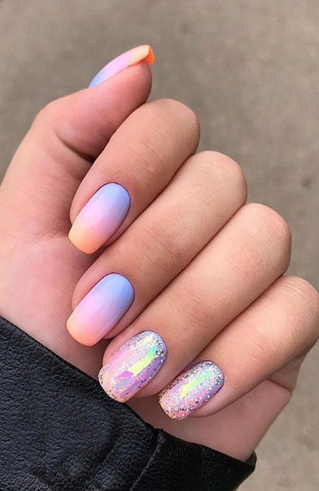 20 Beautiful Summer Nail Colors 2021 That You Must Try - Women Fashion Blog